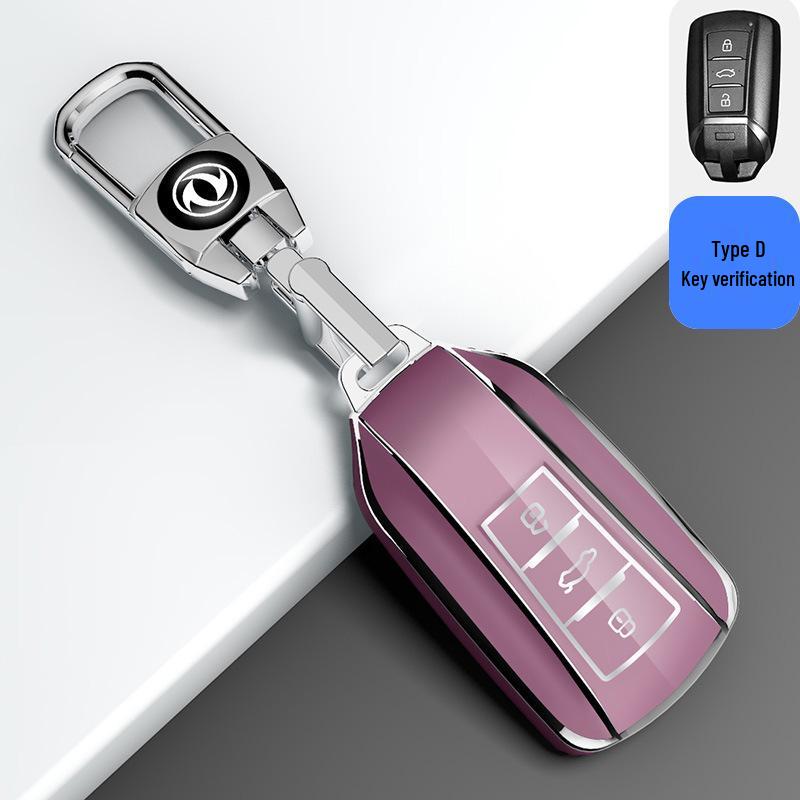 Dongfeng Fengshen Key Cover for EV/Yixuan MAX/AX7/GS - Women's Shell Bag with Buckle