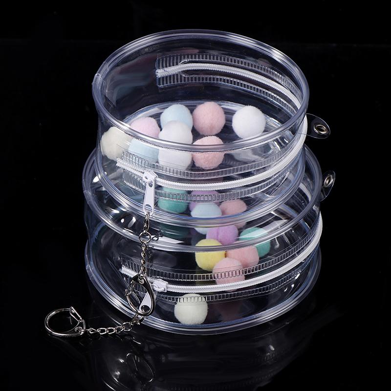 Classic Doll Storage Bags Transparent Outdoor Bag With Keychain Mystery Doll Display Storage Bags Dust-Proof Organizer Pouches