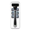6-Blade Manual Razor for Men with Beard Knife Feature