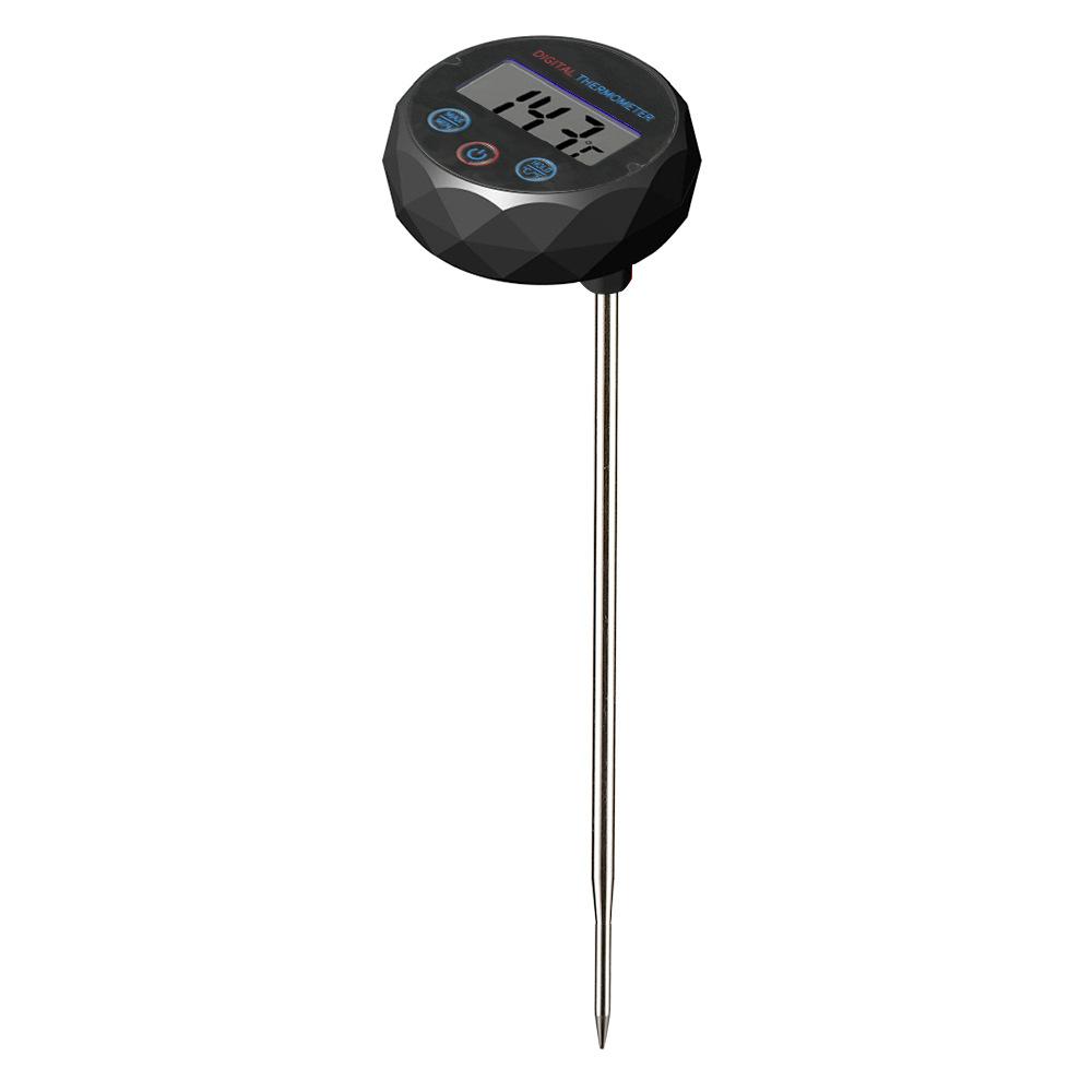 Milk coffee hand-pour pot thermometer