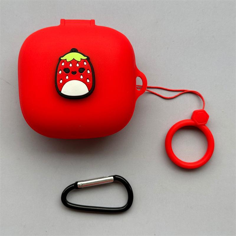 Suitable for Honor Earbuds X9 Bluetooth Headset Case Earbuds 1i Fruit Silicone Soft Case