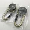 Outdoor Multifunctional Mini Mountain Climbing Buckle Carabiner with Thermometer Compass