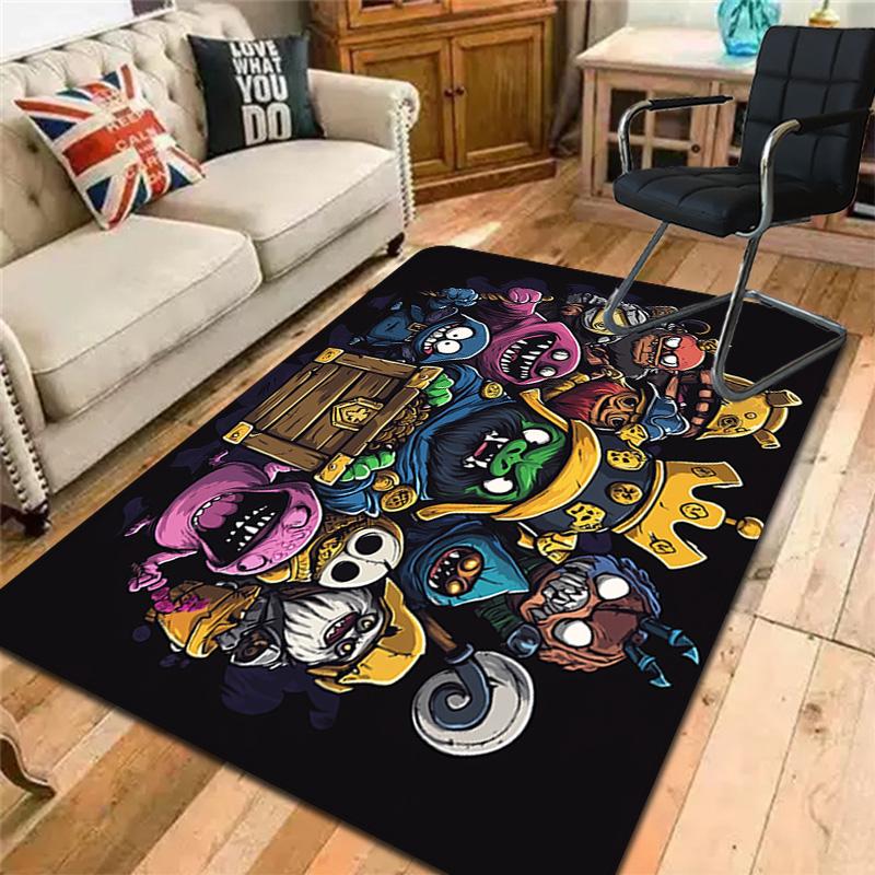 Treasure Monster Rug Floor Mat for Living Room or Bedroom Soft and Comfortable Carpet a Gift for Birthday and Holiday.MFF0918333