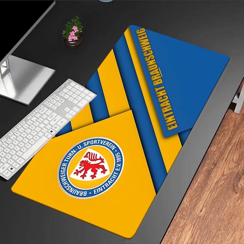 Braunschweig Fc Crest Design Mouse pad, Gaming Mouse Pad, keyboard pad, Desk Decor for computer notebook Fan Gift Birthday Gift