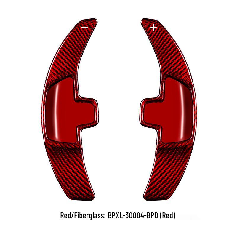 

T-Carbon Carbon Fiber Shift Paddles for Mercedes-Benz C-Class C200 and E-Class Steering Wheel Modification.
