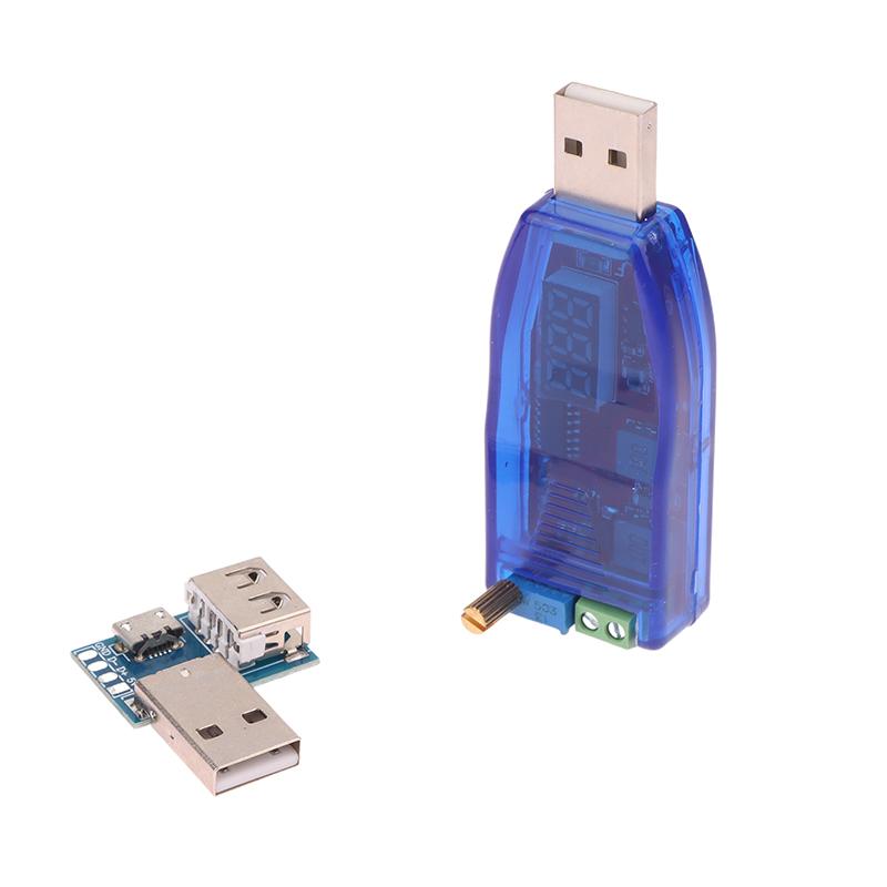 Led Dc-Dc 5V To Dc 1-24V Adjustable Potentiometer Usb Step Up/Down Buck Boost Converter Power Supply Voltage Regulator Module