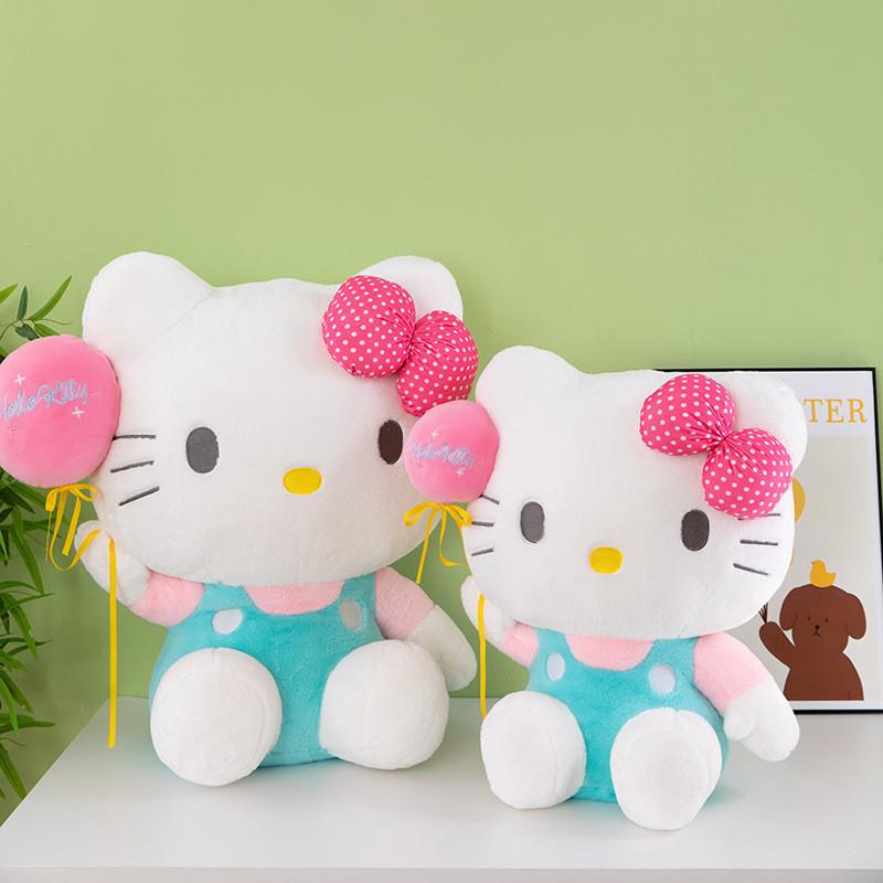 With Plush Toy Polka Dot Bow And Balloon Decoration For Gift Kids