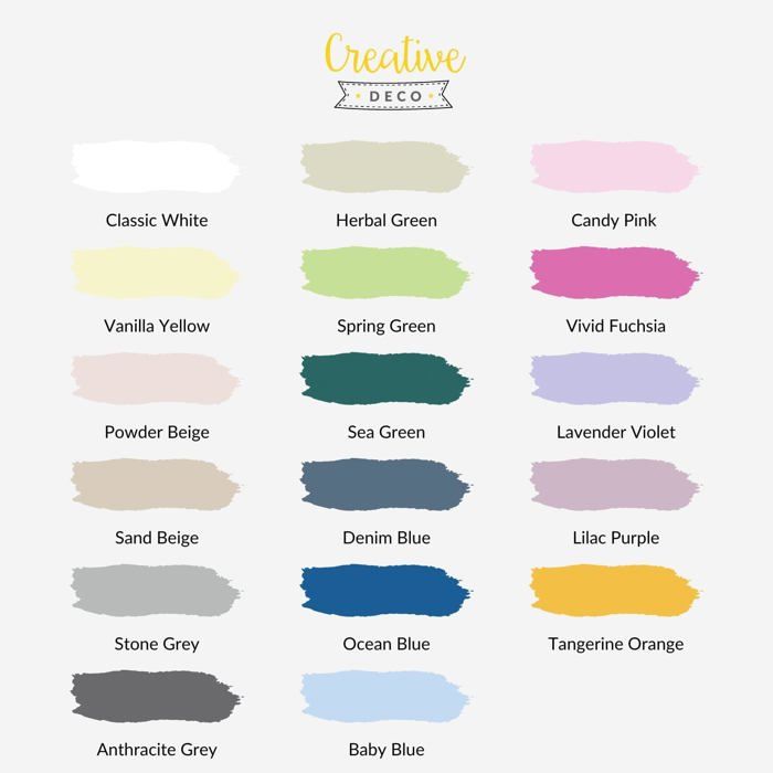 Peinture - Creative Deco - Rose Craie - 1L - Mat - Lavable