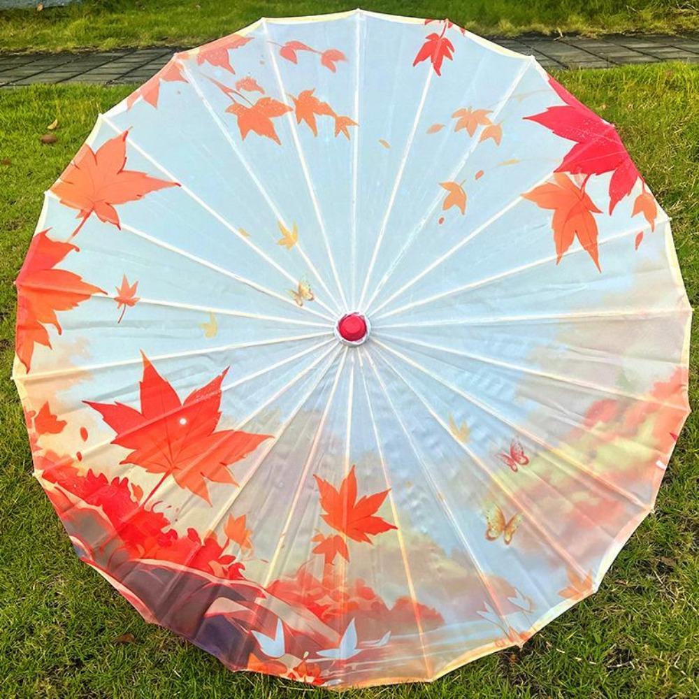 

Chinese Antique Style Prop Dance Umbrella Cosplay Hanfu Oil Paper Umbrella Dance Performance 10
