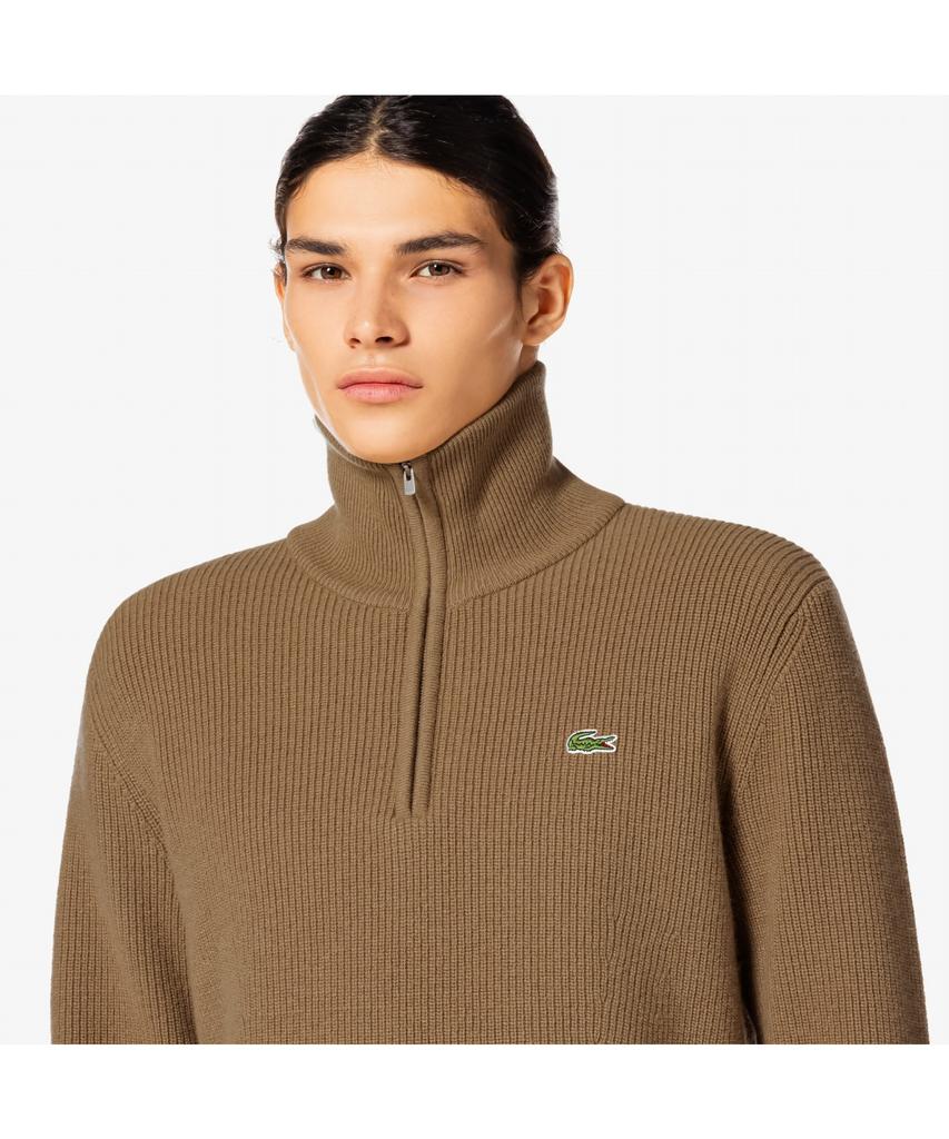 LACOSTE Men'S Ribbed Half-Zip Pullover Ah401E-55N Tuy