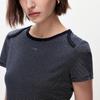 Only Women's Striped Slim-Fit Short-Sleeve T-Shirt