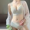Large Size Seamless Lingerie Women's Thin Full Cup Bra Without Steel Ring Anti Sagging Bra