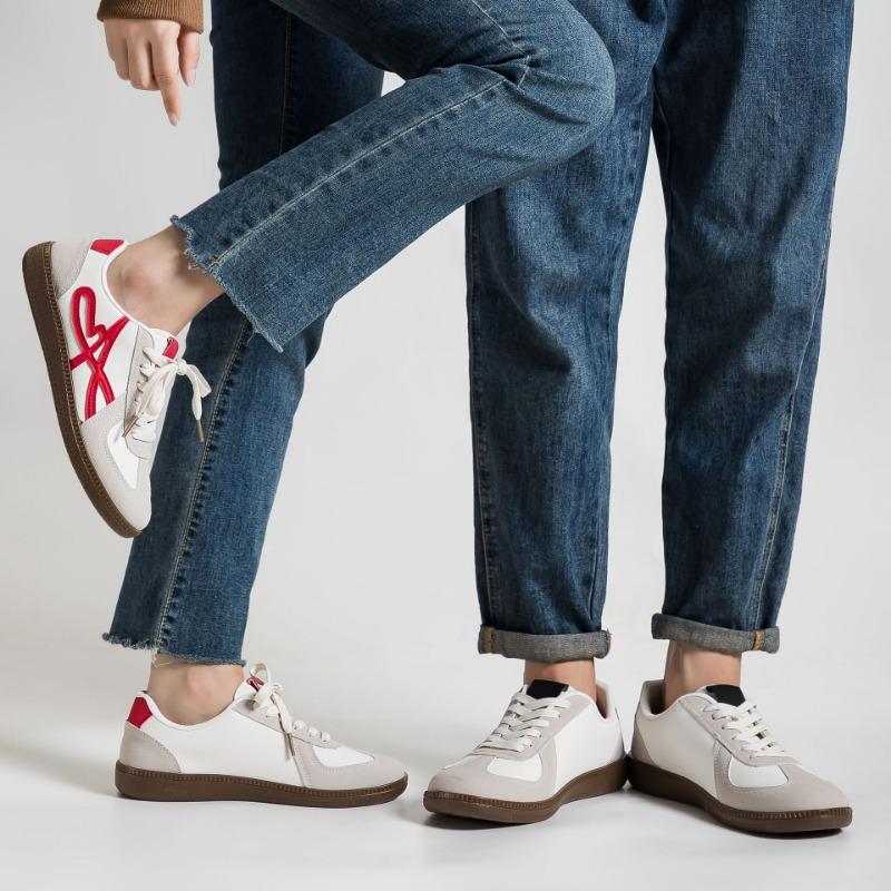 Breathable Soft-soled Shoes, Board Shoes, Retro Flat Shoes, German Training Shoes, Versatile Casual Sports Shoes