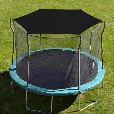 Toldo de Sol para Cama Elástica Protetor Cobertura de Tenda para Cama Elástica Impermeável Oxford Dobrável Proteção Solar Lona para Camas Elásticas Anti-UV