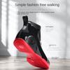 Men's Fashion Ankle Rain Shoes 2024 Winter Outdoor Waterproof Work Shoes Fashion Short Boots Car Washing Rubber Men's Shoes