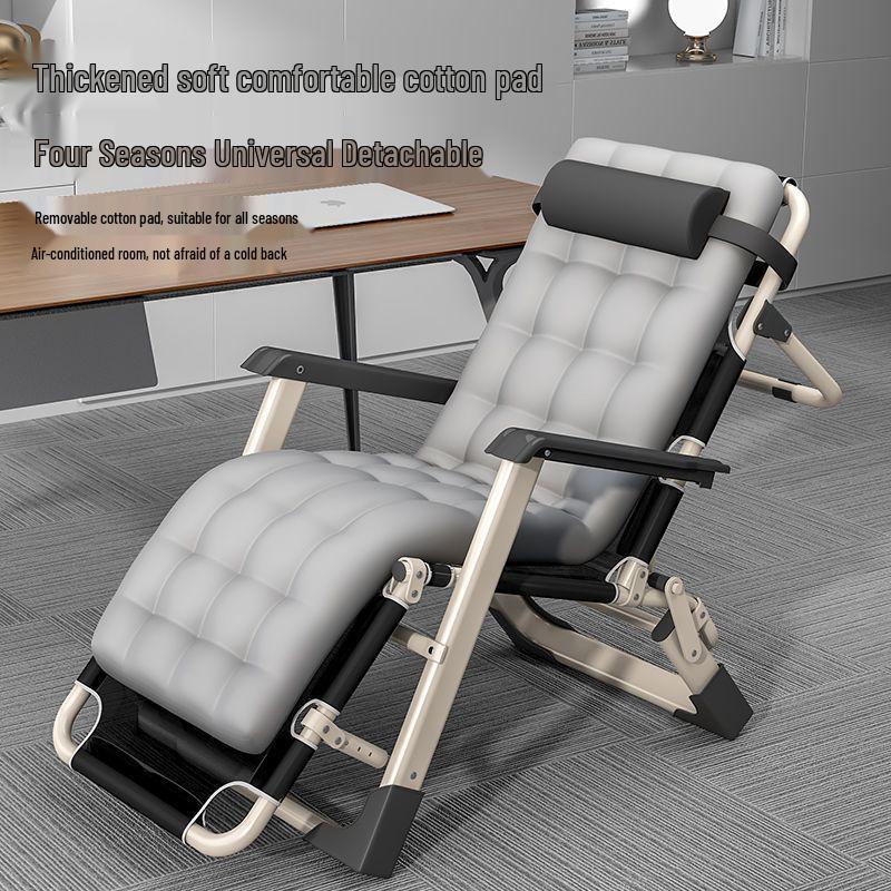 Reclining Foldable Lounge Chair for Napping, Office, or Home Use