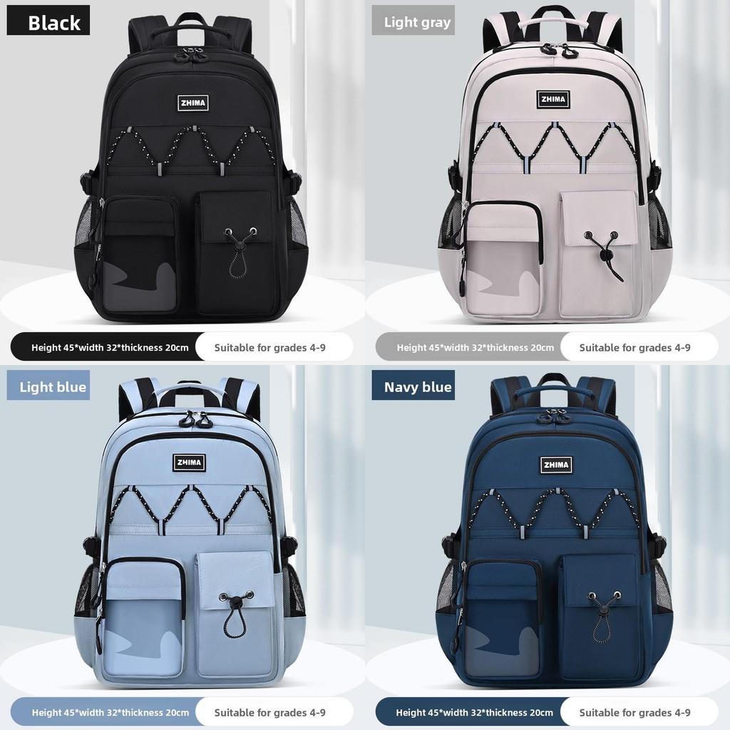 Sesame Baby Junior Student Backpack With Lightweight Nylon Material For School Use