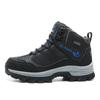 Fashion Brand Men Winter Snow Boots Waterproof Leather Sneakers Plush Warm High Top Men's Boots Outdoor Male Hiking Boot Shoe Size 39-47
