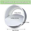 6 Inch Cake Mold Aluminum Alloy Anode Live Bottom Cake Tin Baking Tray Cake Pan Cake Pot Bakeware Round Cake Mould Baking Tool