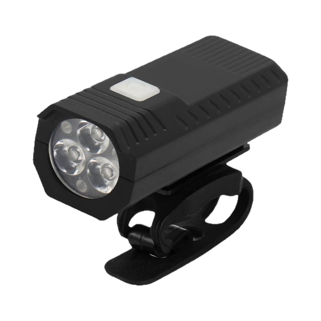 Strong Night Riding Front Light, USB Rechargeable Flashlight for Mountain, Road, and Kids Bikes