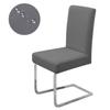 Housse de Chaise Imperméable Élastique Lisse Spandex Housse de Siège de Salle à Manger Protection de Chaise pour Restaurant Cuisine Banquet Housse de Siège