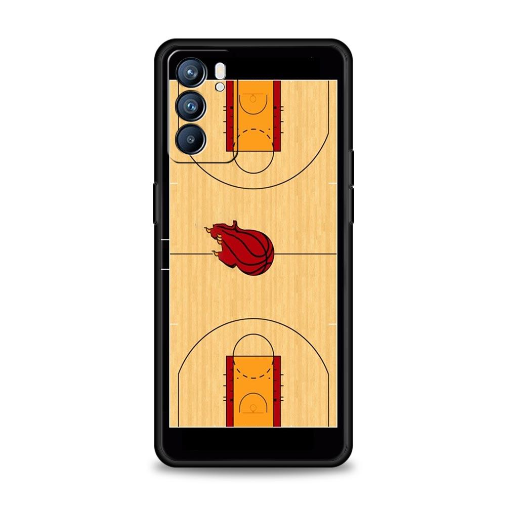 Football Basketball Tactical Board Phone Case For Oppo A17 A31 A54 A57 A78 A79 A98 Find X5 X6 Reno 8 10 11 12 13 F Pro Soft TPU