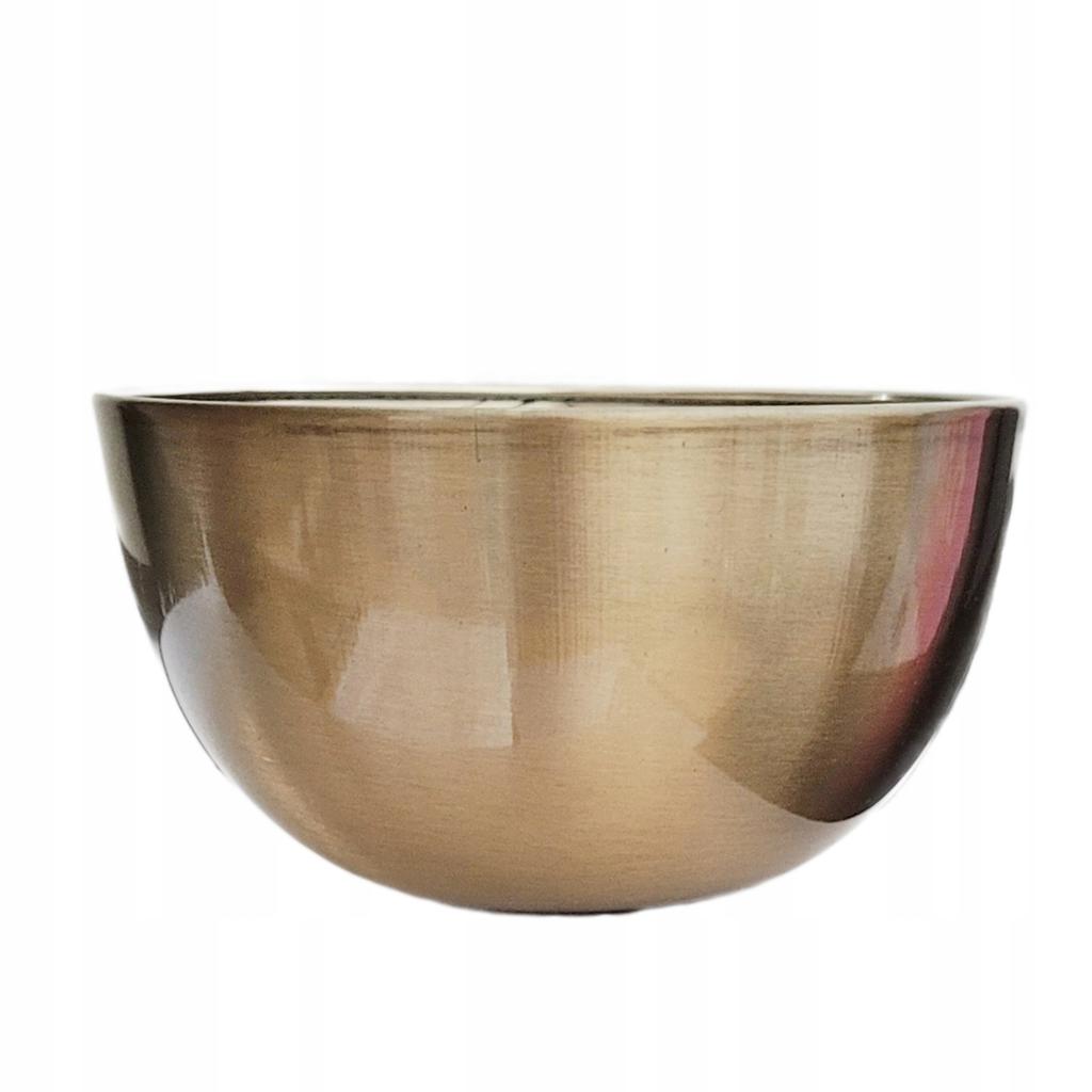 Bowl MICHA gold STEEL kitchen bowl 28.5 cm