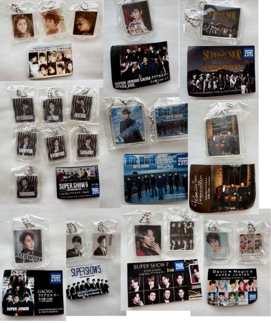 

[ИСПОЛЬЗУЕТСЯ] Super Junior Gacha Gacha всего 22 предмета