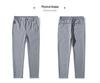Men's Casual Plaid Elastic Trousers - Korean Style