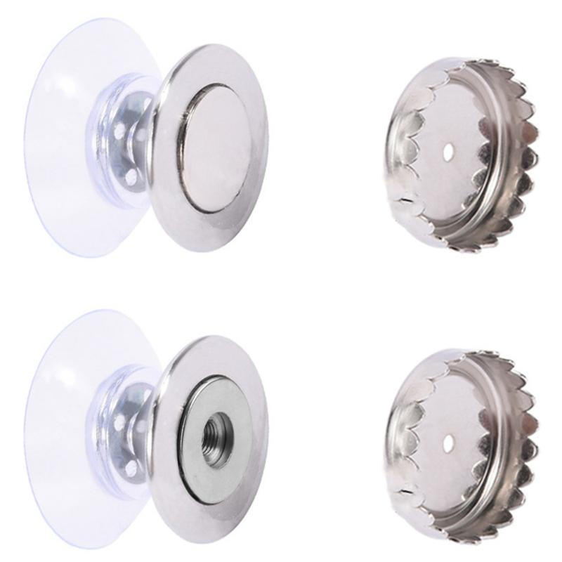 Strong Magnetic Soap Holder Wall Mounted Soap Holder Suction Cup Storage Soap Dish for Bathroom Punch-free Install