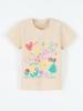 2026 Summer Girls' Floral Print Short-Sleeve Round-Neck T-shirt - European & American Style