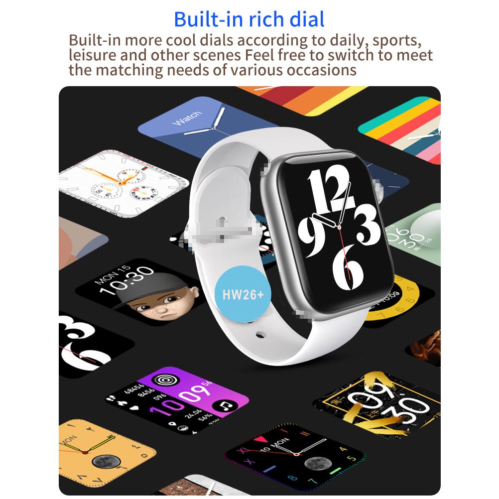 Reloj Inteligente HW26+ Serie Pantalla HD de Pulgadas