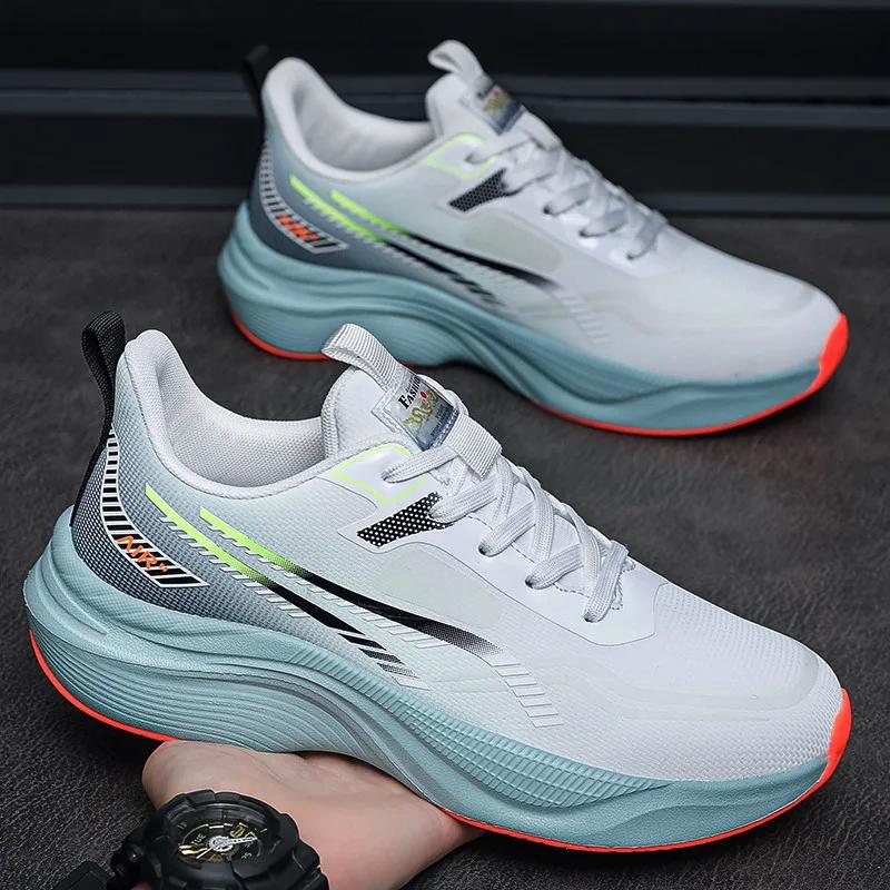 Fashion Chunky Rubber Sole Running Male Sneakers Training Shoes Skate Teni For Sports Men Imported Boti Joggings Runing Botasky