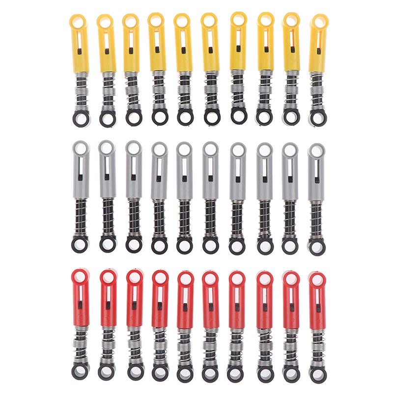 10Pcs Technic Building Self-Locking Bricks Shock Absorber