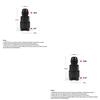 Quick Disconnect Quick Disconnect Adapter AN-6 Male Push Fuel Adapter  Automotive Use