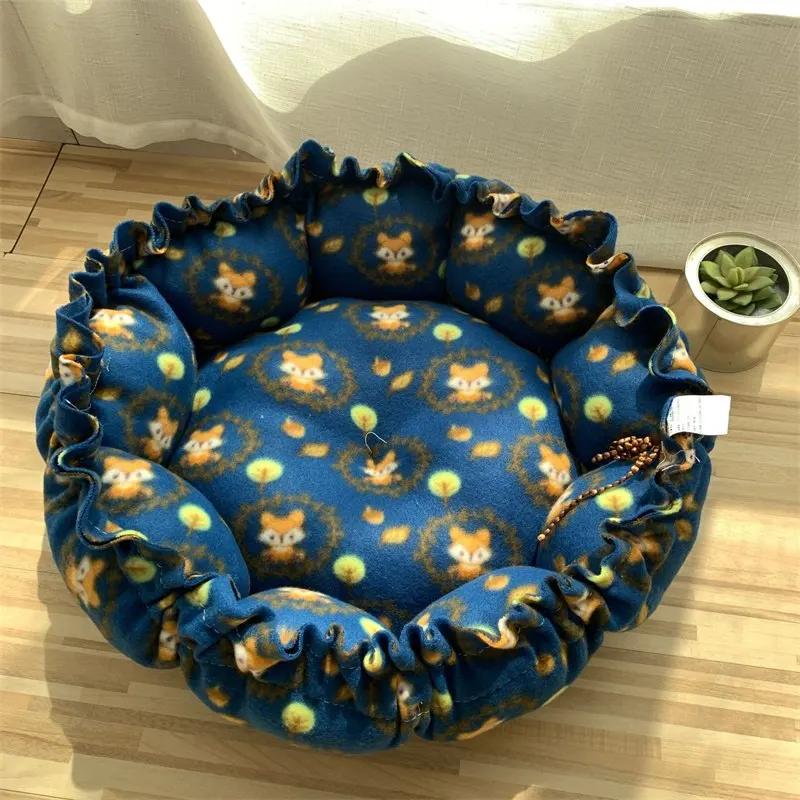 Cu șnur Creativ Moale Cald Cuib Dublă Utilizare Reglabil Paturi pentru Animale de Companie Cuib Paturi Pernă pentru Animale de Companie Pentru Pisici Cățeluși Accesorii pentru Animale de Companie