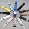 20mm Silicone Strap for Omega x Swatch Speedmaster Moonswatch No Gap Replacement Curved End Band for Omega X Swatch WatchBand\[[