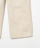 MILLO WOMEN Double Knee Cotton Loose Pants [Ecru]