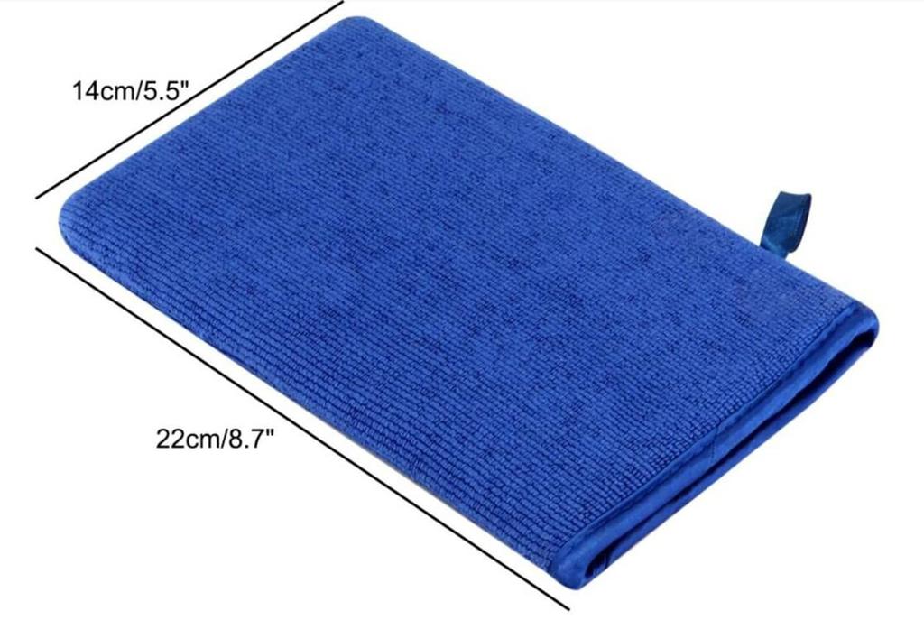 Iron Dust Removal Gloves Car Wash Tool Microfiber Cloth Car Wash Micro Pitch Tar Cloth Gloves Car (1 Piece)