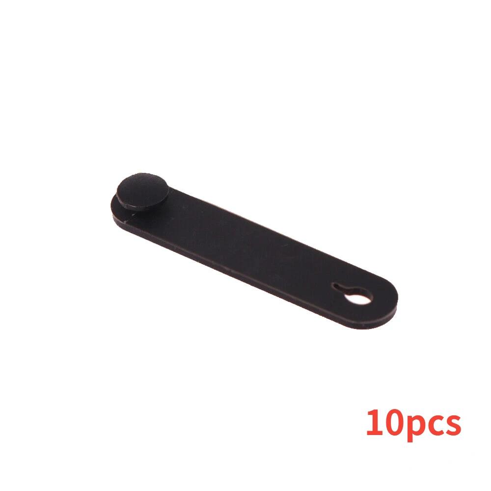 5/10pcs Motorcycle Rubber Frame Securing Cable Wiring Harness Power Cord Tie Clutch Line Brake Cable Ties Elastic Fix Stripe