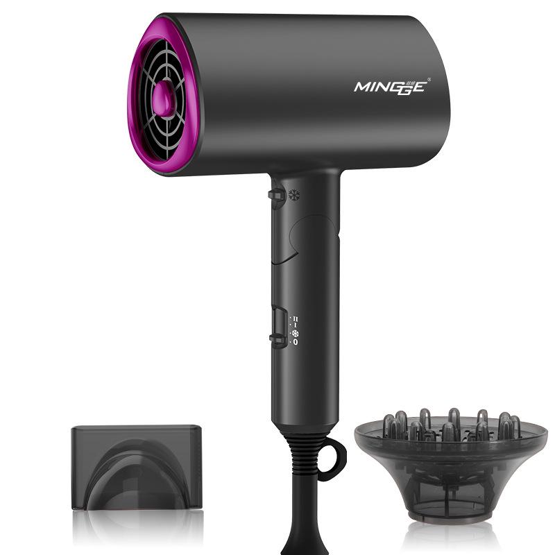 Compact Foldable Hair Dryer - European/American/British Standard, Household Use, 110V. China-220V