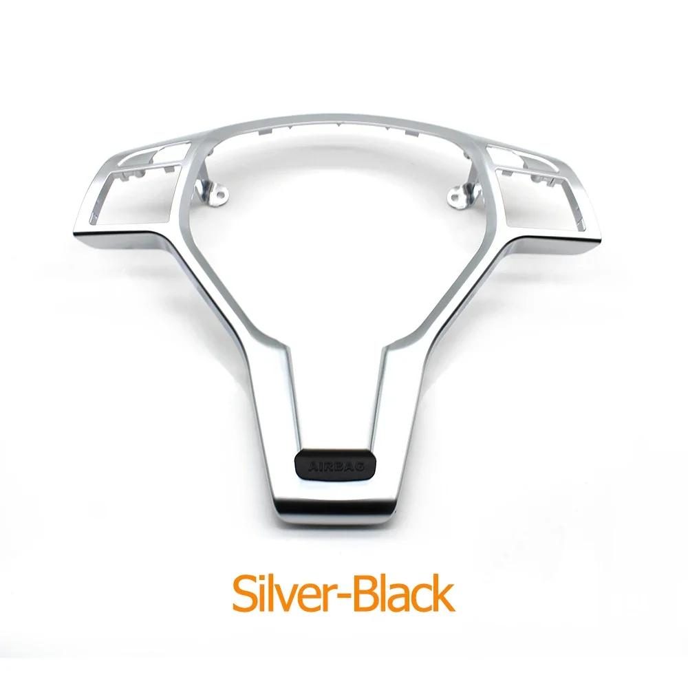

2025 Hot Racing Grills Car Steering Wheel Chrome Panel Cover Trim For Mercedes Benz AMG A B C E GLK GLA CLA CLS Class W176 W246