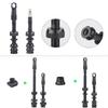 Durability Aluminum Valves Stem Reliability Aluminum Alloys Valves for Enthusiasts and Professional Cyclists