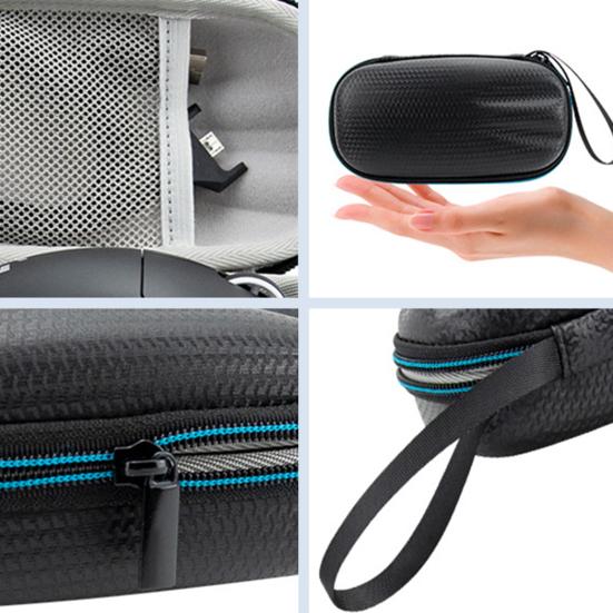 Pouzdro na bezdrátovou myš pro Logitech GPW 1/2 EVA Pevná skořepina Nárazuvzdorné Zip Organizér na herní myš Cestovní taška Ochranný obal