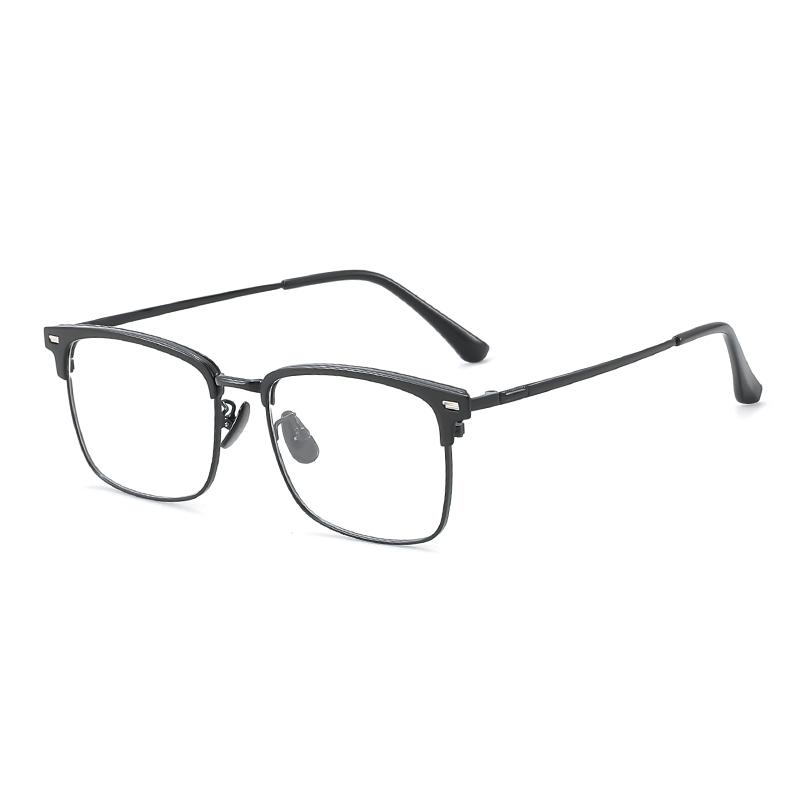 

Gmei Optical Alloy TR90 Men Retro Square Glasses Frame Full Rim Women Classical Spectacles Frames Eyewear 82002