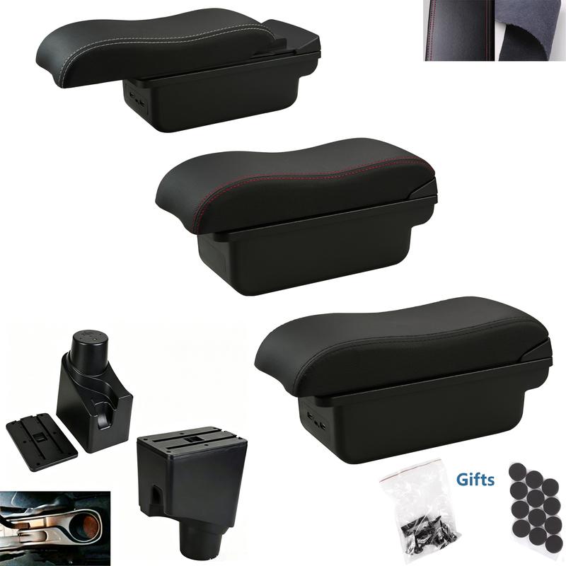 For Toyota Yaris Hybrid Armrest Box 2015-2023 Car Center Console Storage Box USB Charging Interior Retrofit Accessories Parts