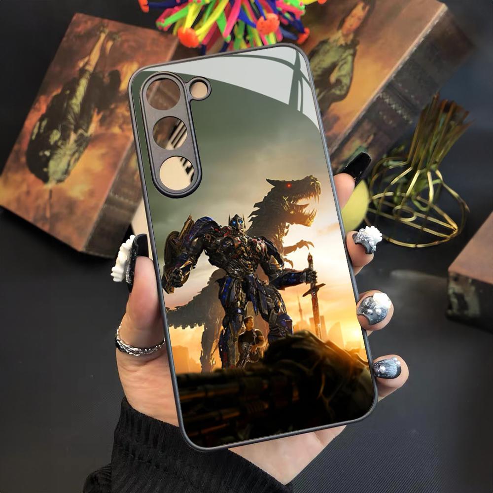 Transformers Phone Case for Samsung Galaxy S24 S23 S22 S21 S20 A24 A34 A54 A53 Note20 M54 Fe Ultra Plus Glass