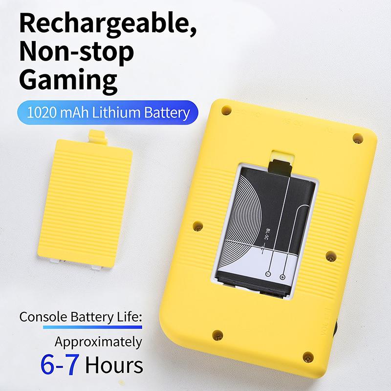 400-In-1 Macaron Dual-Player Handheld Game Console - Perfect Gift Mini Handheld Game Portable Classic Retro Games Arcad