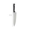 Stainless Steel Chef's Knife | Triple Rivet Handle (Silver)