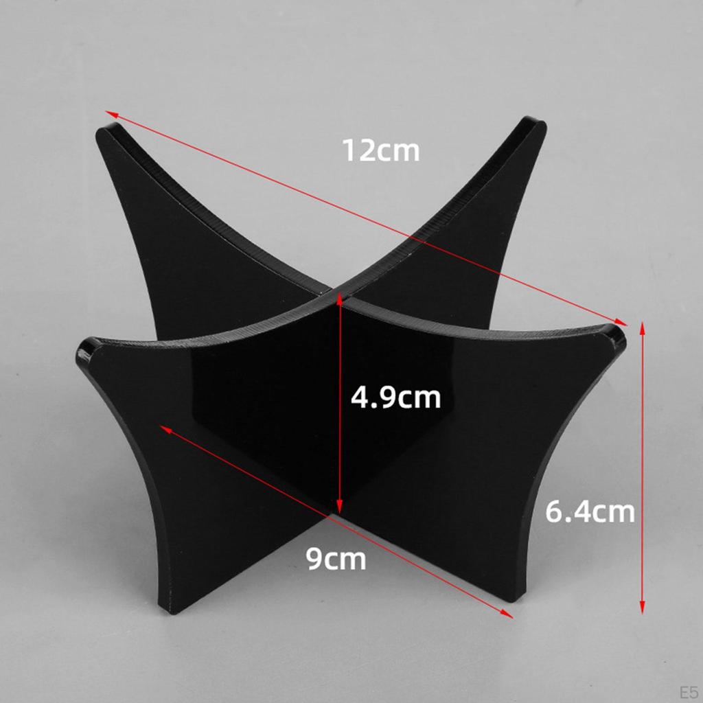 Acrylball-Ausstellungsständer Starkes Sammlerregal Aufbewahrung für Sportbälle Signiert Arbeitsplatte